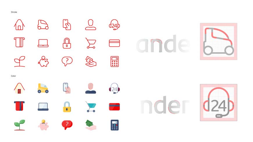 西班牙Santander銀行LOGO設(shè)計(jì)，改善用戶體驗(yàn)是王道-3